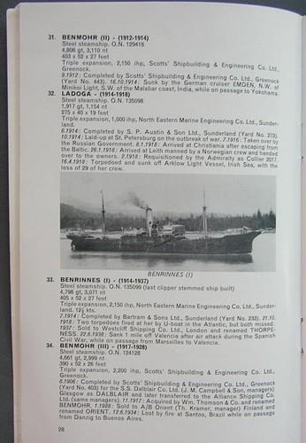 Orig 1967 Ben Lines Fleet List And Short History Book Graham Somner Edinburgh - Picture 7 of 12