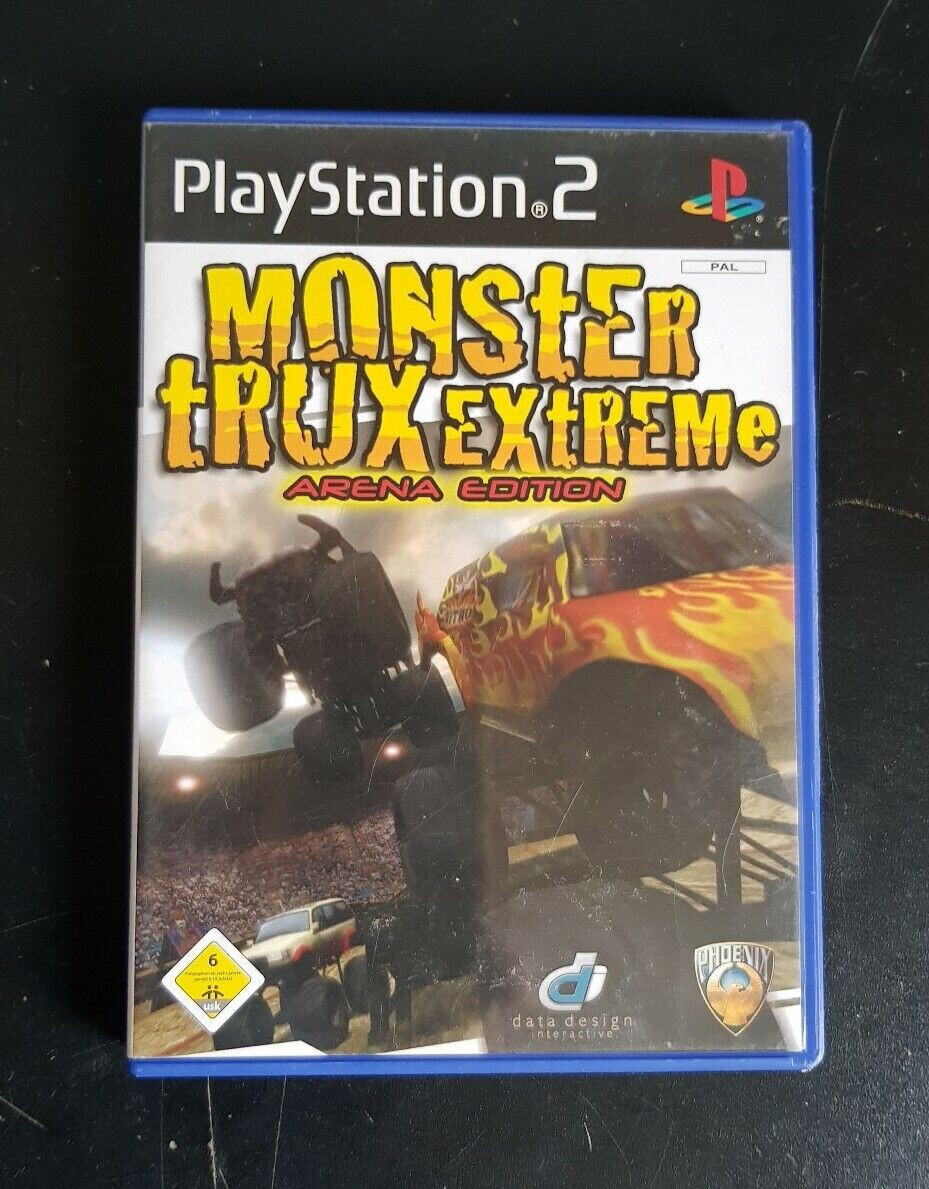 MONSTER TRUX EXTREME ARENA EDITION SONY PLAYSTATION 2 PS2 EDITION DE PAL 