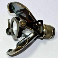 Antique Brass Monocular Nautical Binocular Working Telescope Vintage Spyglass