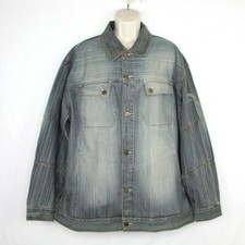 Vintage Sean John Denim Jean Jacket Mens Size...