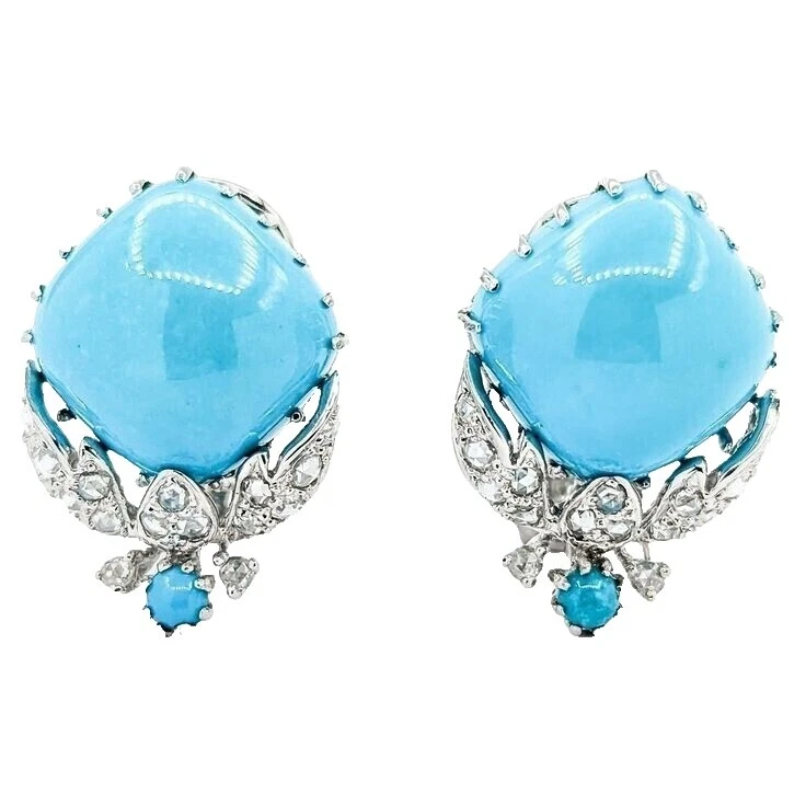 Turquoise Turquoise Stud Fashion Earrings