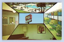 1970'S. VAGABOND MOTOR HOTEL. SANTA BARBARA, CALIF.  POSTCARD SL32