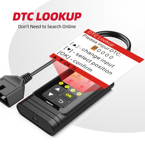 THINKOBD 100 Car OBD2 Scanner Diagnostic Tool Check Engine Fault Code Reader USA - Picture 7 of 8