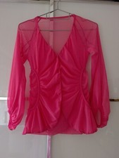 Bluse 36 S rosa pink