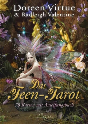 Das Feen-Tarot, Tarotkarten m. Anleitungsbuch Doreen Virtue - Bild 1 von 4