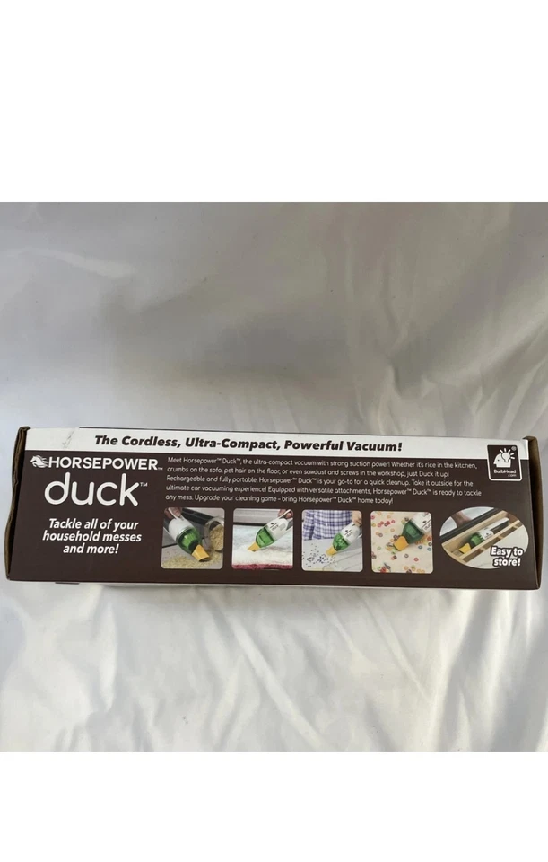 Horsepower Duck Aspiradora Inalámbrica, Ultra Compacta, Potente R1-3224 Como Se Ve en TV Foto 4 de 4