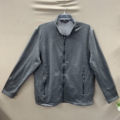 Port Authority Stretch Full-Zip Jacket Sz 2XL Gray