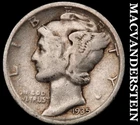 1935-D Mercury Dime- Silver- Scarce Better Date No Reserve #J4733