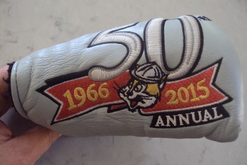 AM&E Scotty Cameron 50th Annual 1966-2015 mid mallet putter headcover GUC