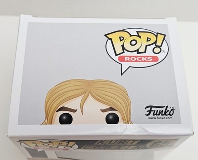 その他 Funko POP! Rocks  Cobain 65 Nirvana Collectible 2017 Funko Pop Rocks Kurt Cobain Teen Spirit