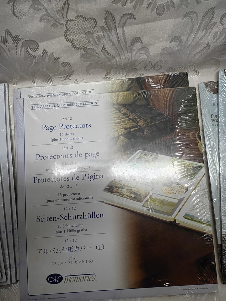 Creative Memories 12x12 Page Protectors  Sealed New Lot Of 12 - Image 3 of 4