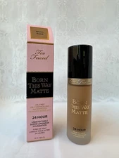 Too Faced Born This Way Matte 24 Hour Foundation -Warm Sand - 1oz/30ml NIB