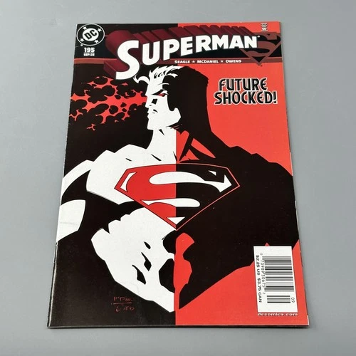 Vintage Superman #195 Sept 2003 DC Comics Future Shocked Seagle McDaniel Owens