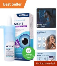 Moisturizing Night Eye Drops for Long-Lasting Relief - 10ml Preservative Free