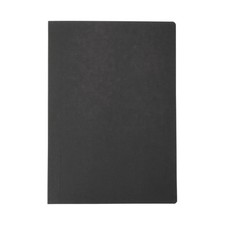 Japan NEW MUJI Premium Paper Lay-Flat Notebook Black A5 Ruled 80 Sheets NAA42A8S