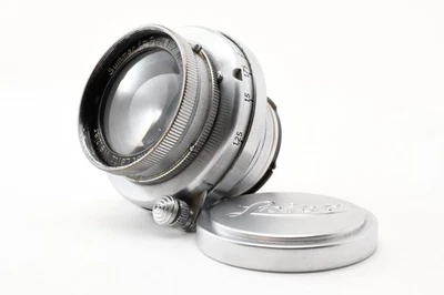 ⏯️[Presque comme neuf] Objectif Leica Leitz Summar 5 cm 50 mm f/2 L39 monture... - Photo 1/4