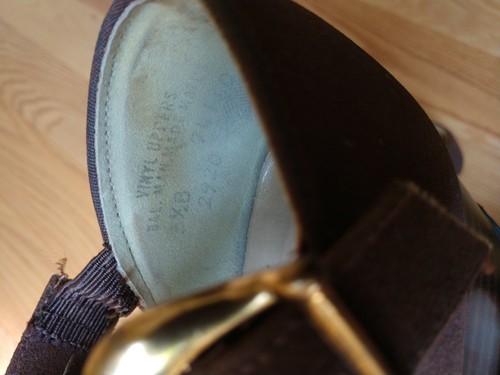 Vintage Monkey Wards 60s/70s Mary Janes Block Heel Womens Shoes 5 1/2 B, $54.99 - Photo 11