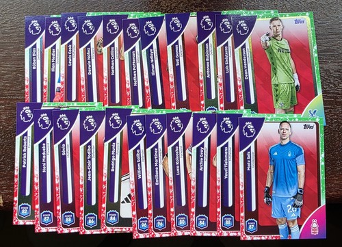 X 144 verschiedene /360 Festive Freeze Parallel Karten - Topps 2026 Premier League - Bild 5 von 8