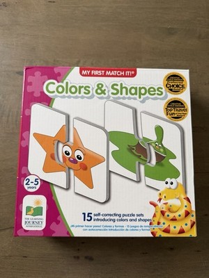 The Learning Journey My First Match It! Colors & Shapes Puzzle Set Ages 2-5