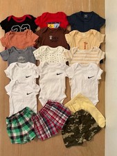 Nike, Liam  James, Others Infant Boys Bodysuits Lot of 17 Size 3, 0-3 Months