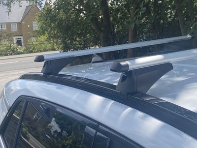 Aluminium Flush Solid Roof Rail Cross Bars for  Kia Niro E-Niro 2024 2025 2026