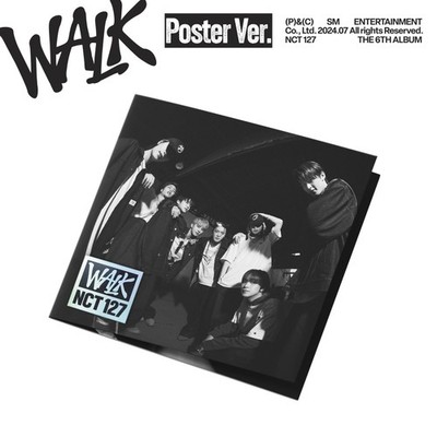 NCT 127 Walk - The 6th Album (Poster Ver.) (CD) Album