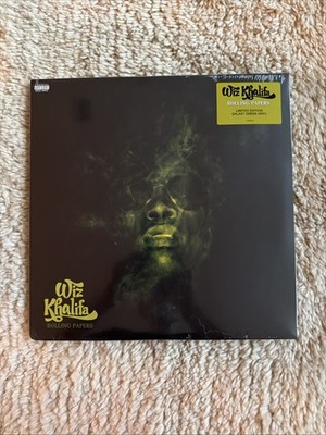 WIZ KHALIFA ''Rolling Papers'' 2-LP Ltd Ed Galaxy Green Vinyl **NEW & SEALED**