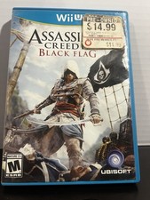 Assassin's Creed IV: Black Flag For Nintendo Wii U 2013 Complete w/Manual Tested