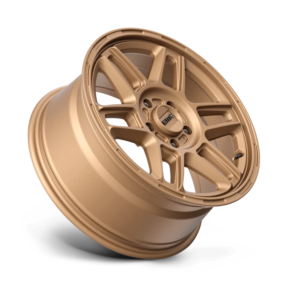 KMC KM716 Nomad 17x8 +38 Matte Bronze Wheel Rim 5x114.3 (QTY 4) KM71678012638 - Изображение 2 из 4