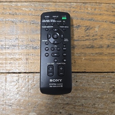 Sony Remote Control RM-AMU009 Mini System Tested 