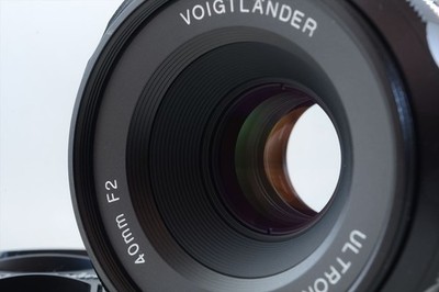 TOPMint Voigtlander Ultron 40mm f2 Aspherical SL II Nikon Ai-s