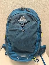 Gregory Maya 22 Blue Women’s Ventilated Hiking Backpack BioSync Trail Daypack