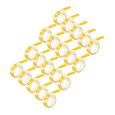 20PK Compatible for Dymo 521208 Label Maker 3D Emobssing Tape Self-Adhesive 1/2"