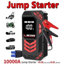 Portable Car Jump Starter Box Booster Jumper Power Bank Battery Charger 10000a