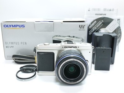 Olympus PEN E-P1 Mirrorless Camera w/ 14-42mm Lens from Japan Tested(6343 shots)