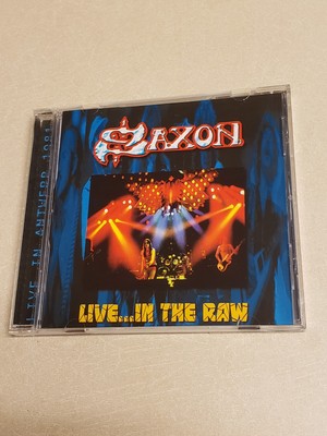Live in the Raw by Saxon (CD, Aug-2000, Zoom Club) Near Mint/ Rare