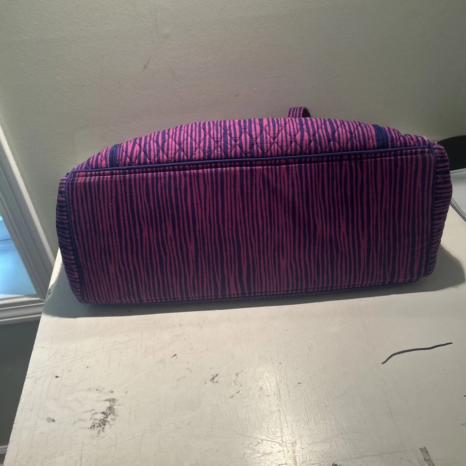 Bolso de Lona de Viaje Vera Bradley XL Rosa Extra Grande Clásico Acolchado Foto 4 de 4