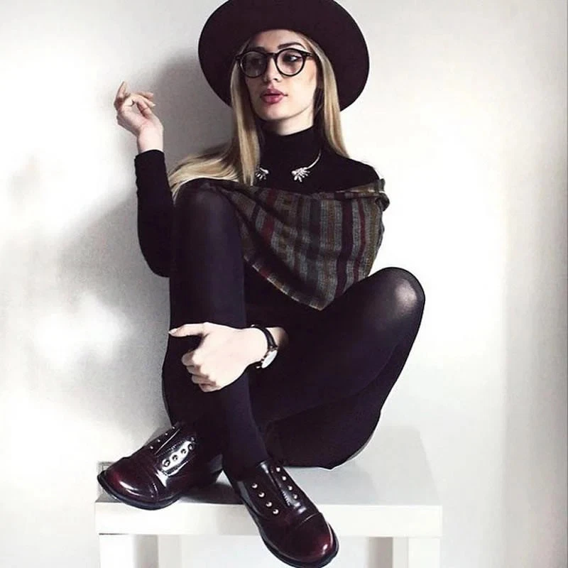 复古欧洲透明镜片小号圆形眼镜 8403 — 第 4/4 张图片