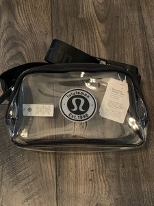clear lululemon everywhere belt bag Lululemon's Clear Belt Bag Is
