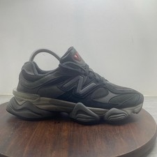 New Balance 9060 Black Castlerock Suede Mesh U9060BLK Women's Size 7 D Sneaker