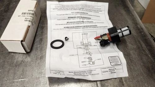 NEW Wacker 5000112181 OEM  Fuel Filter Valve Kit w/Switch for Trench Rammer