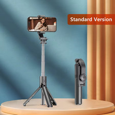 Selfie Stick Tripod with 360  Rotation  Bluetooth Remote Extendable Phone Stand