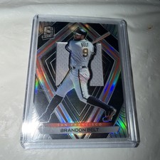2020 Panini Chronicles - Spectra Brandon Belt #4 Swatches (MEM)