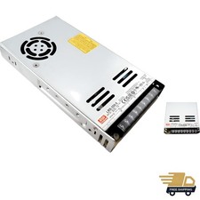 Heavy-Duty 300W 5V AC/DC Power Supply for Industrial  A/V Applications - Silver