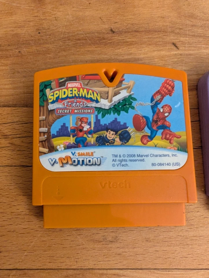 VTECH VSmile Game Cartridge Lot of 3 Zayzoo,Superman And Spiderman - Image 2 of 4