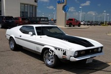 1971 Ford Mustang Mach 1 4x6 Borderless Photo 1971 Ford Mustang Mach 1 4x6 Borderless Photo