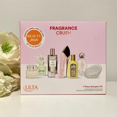 Ulta Beauty Perfume Gift Set Fragrance Crush 7Pc Mini Splash Valentine Women NIB