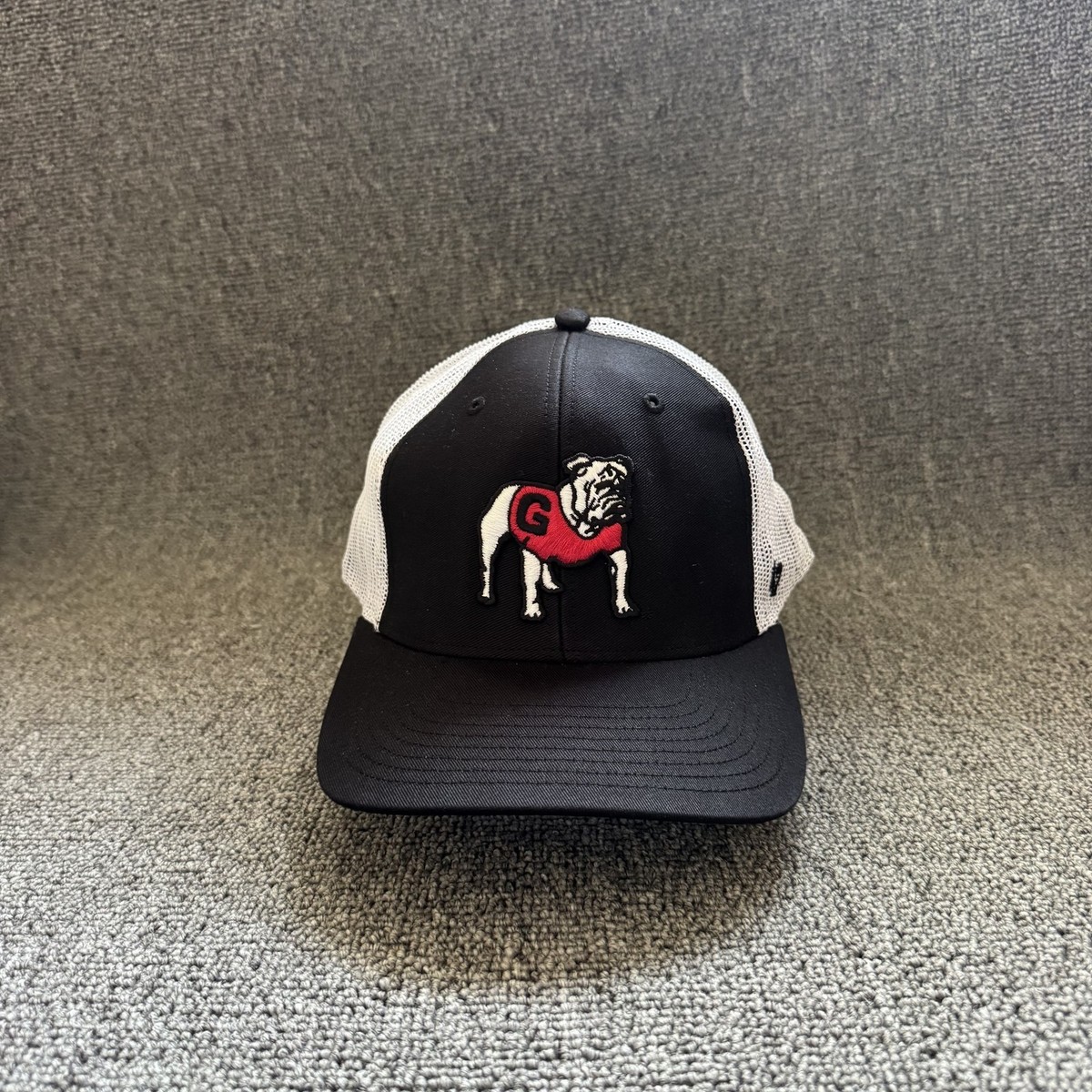 '47 Brand Georgia Bulldogs Trucker Snapback Black White One Size Hat