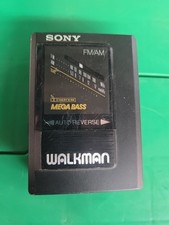 SONY Walkman Mega Bass WM-AF604/BF604 AM/FM Radio Cassette Player - FOR Parts