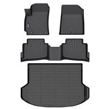 -Custom Fit Floor Mats  Cargo 2 Car Mats for Kia Seltos 2024-2026 set A